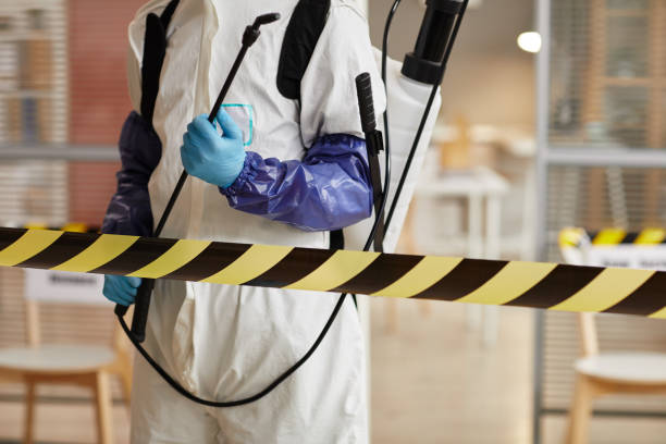 Professional Infectious Disease Decontamination technician working in Washington Crossing, PA